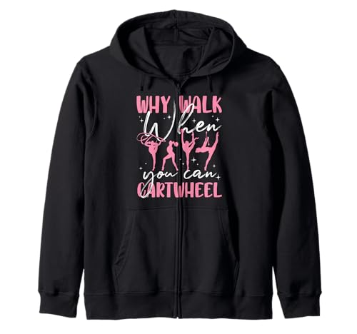 Lustiges Turngerät für Mädchen und Frauen, Cooles Wagenrad Kapuzenjacke Lustiges Turngerät für Mädchen und Frauen, Cooles Wagenrad Kapuzenjacke von Cute Tumbling Acrobats Dancer Cheerleading Gift