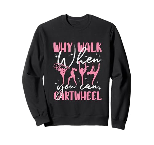Lustiges Turngerät für Mädchen und Frauen, Cooles Wagenrad Sweatshirt Lustiges Turngerät für Mädchen und Frauen, Cooles Wagenrad Sweatshirt von Cute Tumbling Acrobats Dancer Cheerleading Gift