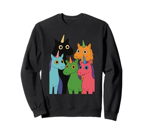 Niedliche Einhörner – Jungen Mädchen Männer Frauen Kinder Erwachsene Sweatshirt Niedliche Einhörner – Jungen Mädchen Männer Frauen Kinder Erwachsene Sweatshirt von Cute Unicorns Rainbow Shop
