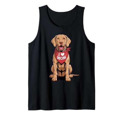 Ich Liebe Mama Vizsla Lover Dog Muttertag Tank Top Ich Liebe Mama Vizsla Lover Dog Muttertag Tank Top von Cute Vizsla Mom Dog Lover