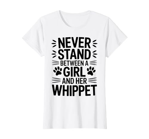 Whippet Girl Lustiger Whippet T-Shirt Whippet Girl Lustiger Whippet T-Shirt von Cute Whippet Dog Funny Whippet Girl Design