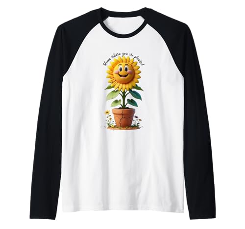 Niedliches gelbes Blumen-lustiges Unisex-Design für Herren und Damen Raglan Niedliches gelbes Blumen-lustiges Unisex-Design für Herren und Damen Raglan von Cute Yellow Flower Funny Unisex Design Tee