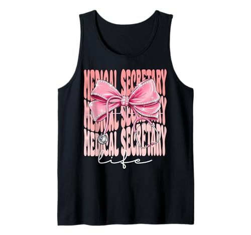 Medical Records Life Week Day für Damen, rosa Kokettenschleife Tank Top Medical Records Life Week Day für Damen, rosa Kokettenschleife Tank Top von Cute and Funny Coquette Medical Records Life