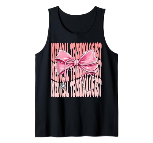 Medizintechniker Wochentag für Frauen Rosa Kokette Schleife Tank Top Medizintechniker Wochentag für Frauen Rosa Kokette Schleife Tank Top von Cute and Funny Coquette Medical Technologist