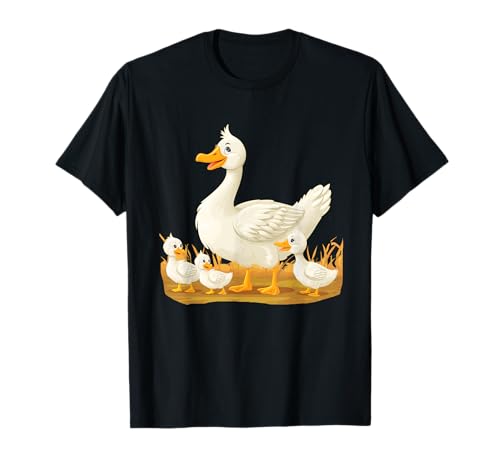 Cute goose family Tier Gans Kostüm für Jungen und Mädchen T-Shirt von Cute goose family