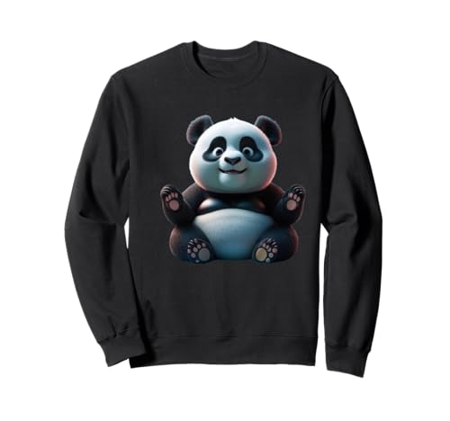 Süßes kleines Panda, lustiges Unisex-Design für Männer und Frauen Sweatshirt Süßes kleines Panda, lustiges Unisex-Design für Männer und Frauen Sweatshirt von Cute little Panda Funny Unisex Design Tee