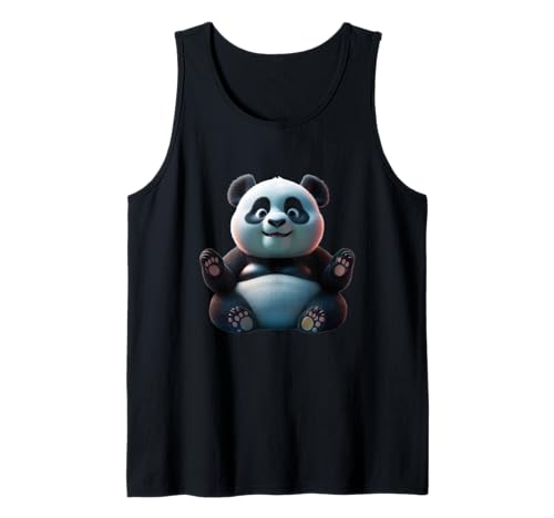 Süßes kleines Panda, lustiges Unisex-Design für Männer und Frauen Tank Top Süßes kleines Panda, lustiges Unisex-Design für Männer und Frauen Tank Top von Cute little Panda Funny Unisex Design Tee
