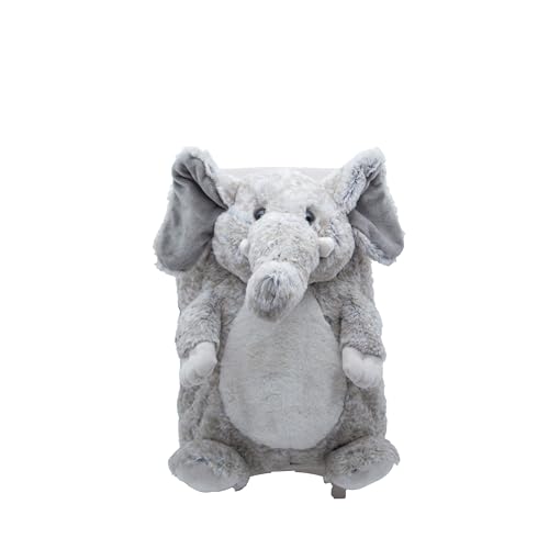 Cute since 1999 Koffer Trolley - Rollkoffer Reisekoffer für Kinder - Trolley mit Abnehmbarer Rucksack - Handgepäck 2 Rollen (Olifant) von Cute Since 1999