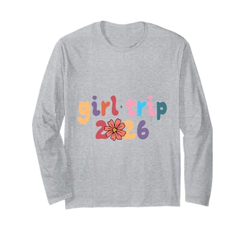 Girl Trip 2026 Planung Urlaub Feier Spaß Langarmshirt Girl Trip 2026 Planung Urlaub Feier Spaß Langarmshirt von Cute & Funny Girls Trip Group Vacation Clothing
