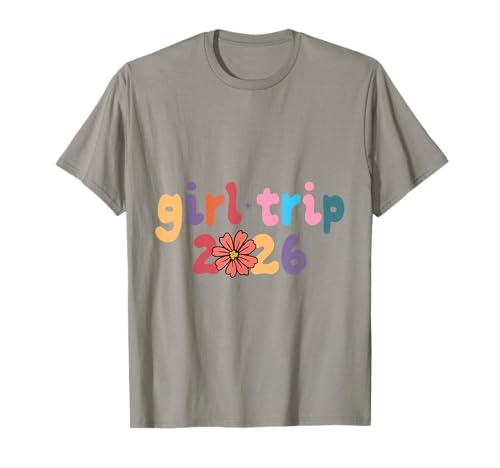 Girl Trip 2026 Planung Urlaub Feier Spaß T-Shirt Girl Trip 2026 Planung Urlaub Feier Spaß T-Shirt von Cute & Funny Girls Trip Group Vacation Clothing