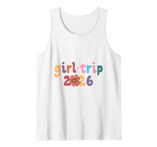 Girl Trip 2026 Planung Urlaub Feier Spaß Tank Top Girl Trip 2026 Planung Urlaub Feier Spaß Tank Top von Cute & Funny Girls Trip Group Vacation Clothing