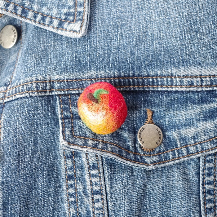 Gefilzte Apfel Brosche Wolle Food Schmuck Geschenk Gefilzte Apfel Brosche Wolle Food Schmuck Geschenk von CuteAndFelted