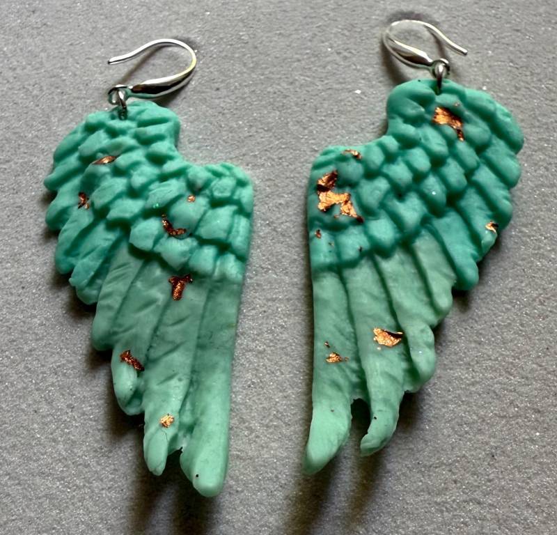 Ohrringe Flügel von CuteCharmsAT