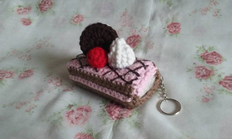 Oero Cherry Cake Tasche Gewebe Gemütlich/Papierrollenhalter Travel Oero Cherry Cake Tasche Gewebe Gemütlich/Papierrollenhalter Travel von CuteLilCrochet