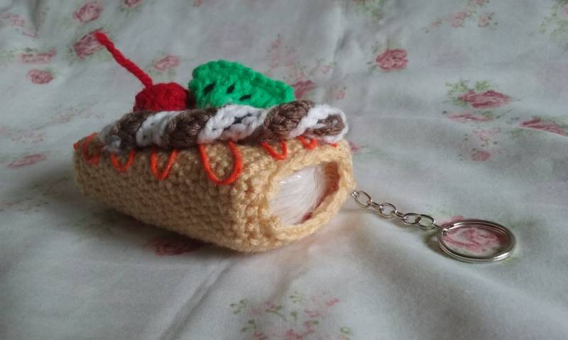 Papierrollenhalter Kuchen Tasche Häkeln/Gewebe Gemütlich Reiseetui Gehäkelte Papierrollenhalter Kuchen Tasche Häkeln/Gewebe Gemütlich Reiseetui Gehäkelte von CuteLilCrochet