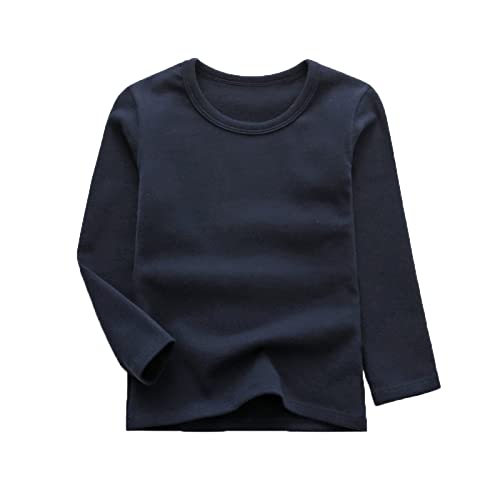 CuteOn Kinder Jungen Mädchen Langarm Baumwoll T-Shirt Königsblau 24 Monate von CuteOn