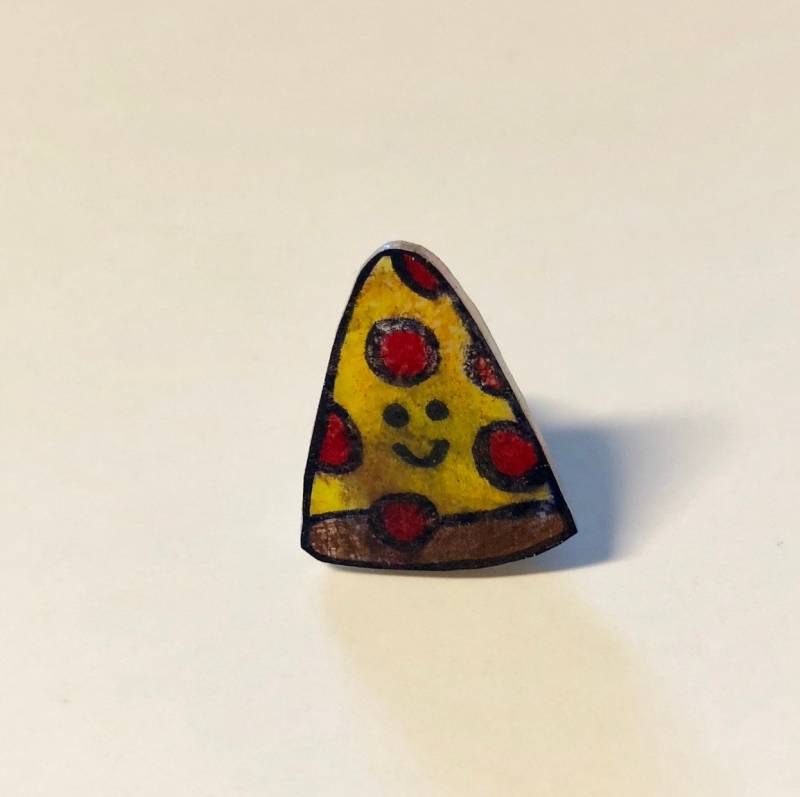 Pizza Pin Pizza Pin von CuteWeirdFabulous