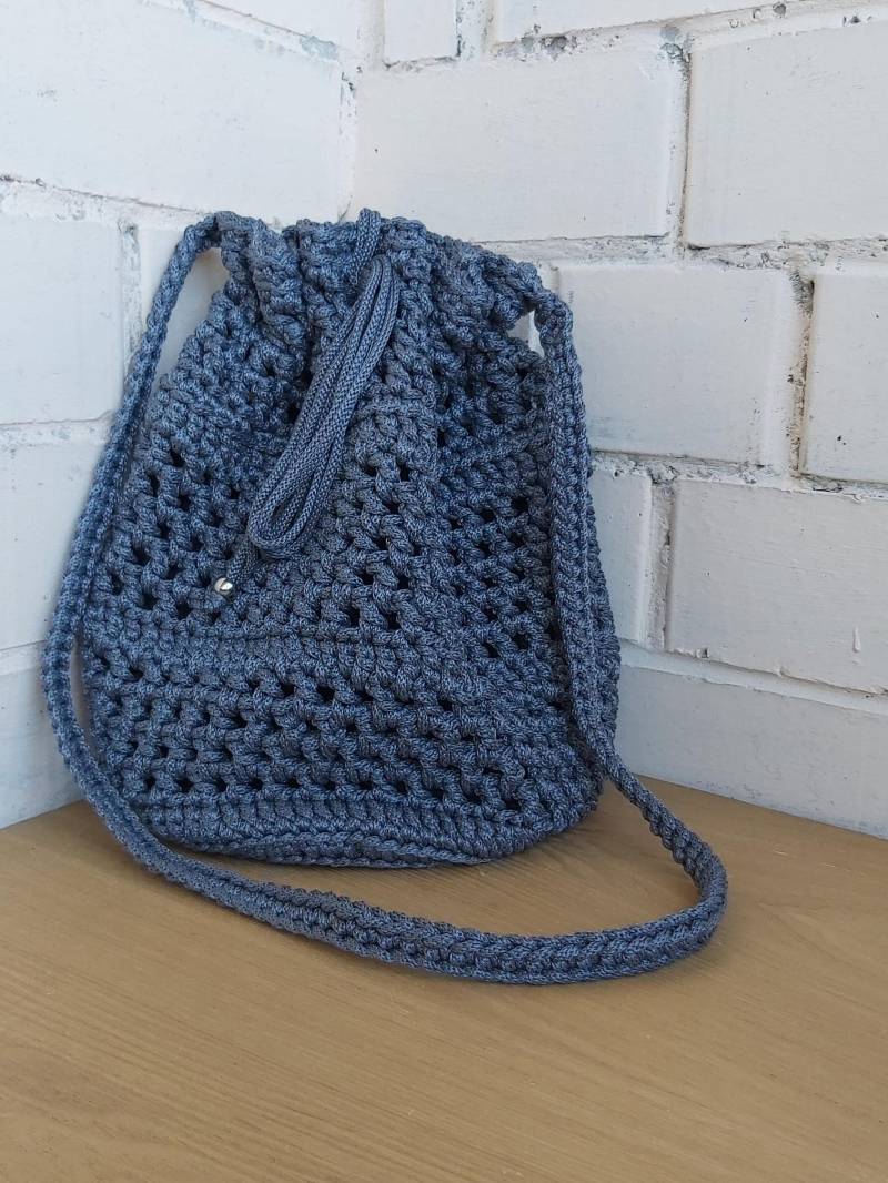 Gehäkelte Netztasche Gehäkelte Netztasche von CutecraftsLT