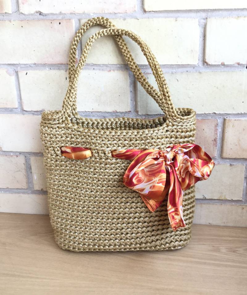 Jutebeutel Mit Schleife Jutebeutel Mit Schleife von CutecraftsLT