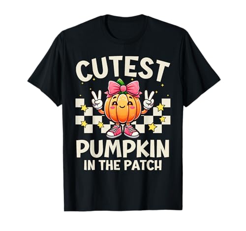 Süßester Kürbis im Patch Halloween Kürbis Herbst Vibes T-Shirt von Cutest Pumpkin Patch Apparel for Spooky Toddlers