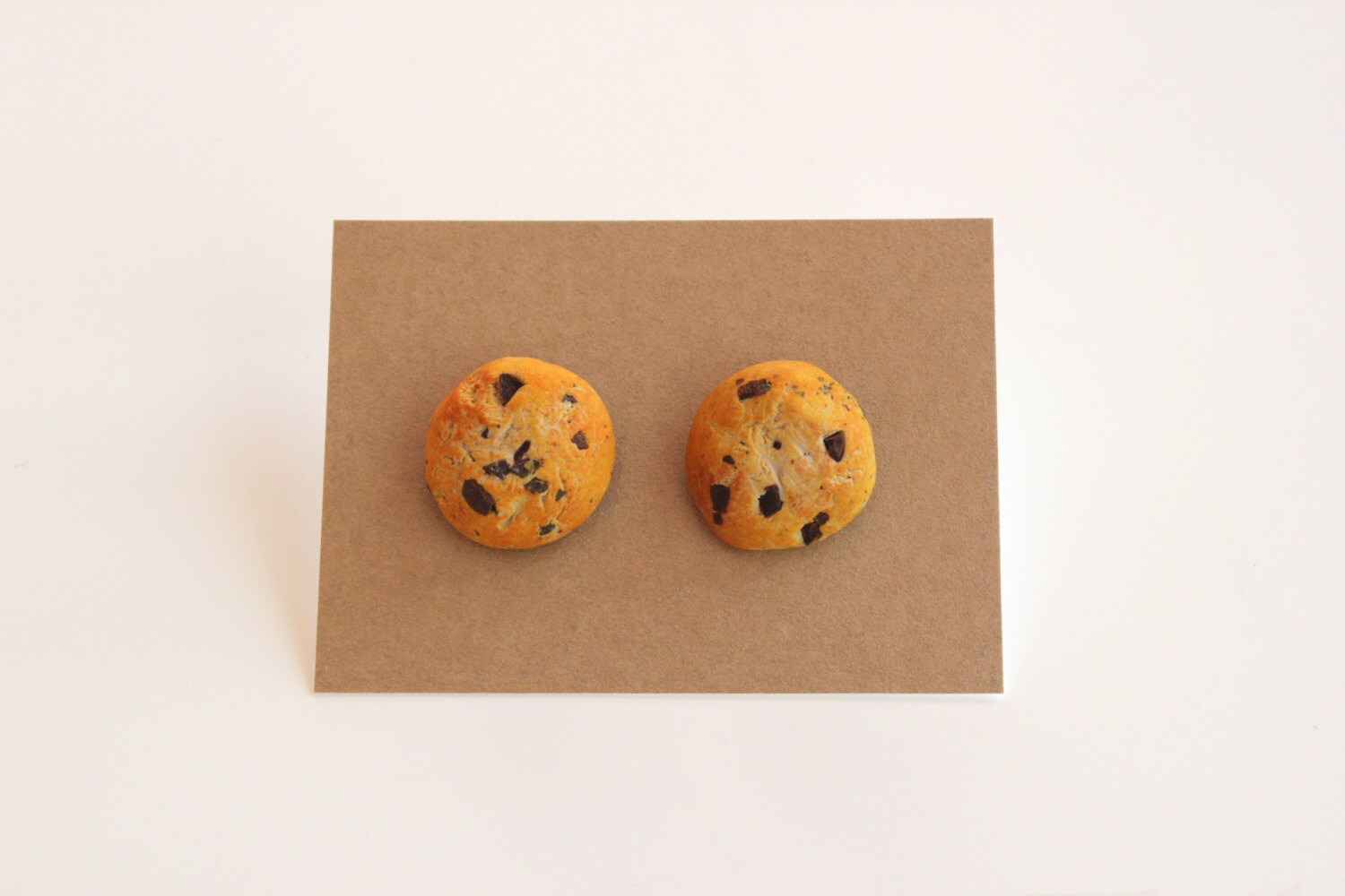 Handgemachte Chocolate Chip Cookie Ohrringe von CutieJewelries