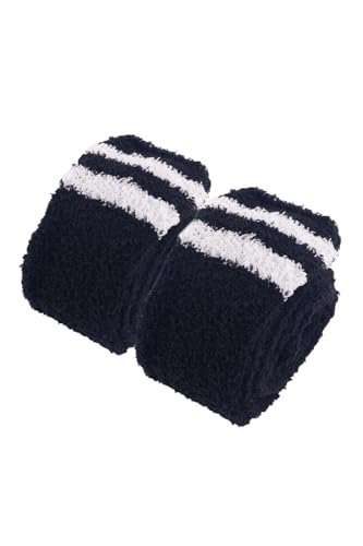 CutiePlusU Damen Overknee-Socken, Korallen-Fleece, 1 Paar, Schwarz Weiß, Einheitsgröße CutiePlusU Damen Overknee-Socken, Korallen-Fleece, 1 Paar, Schwarz Weiß, Einheitsgröße von CutiePlusU