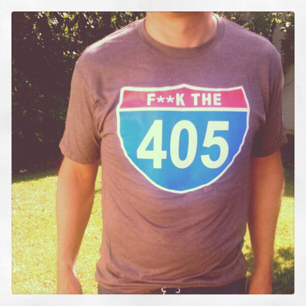 Original F Das 405 Freeway T-Shirt von CutieQuilter