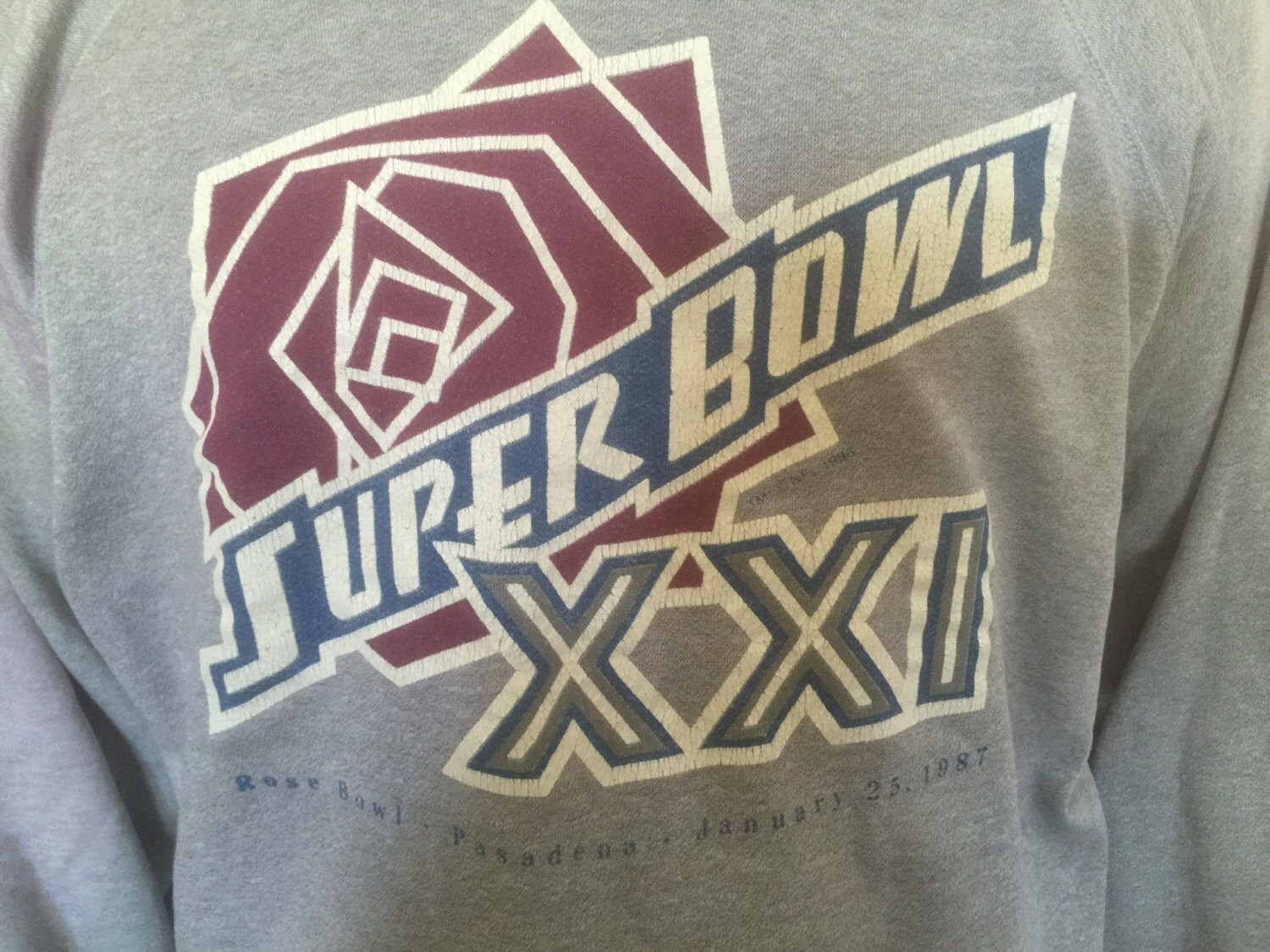 Vintage Super Bowl Xxi Sweatshirt Große Rosen Schale Pasadena Nfl 1987 Ny Giants Denver Broncos Vintage Super Bowl Xxi Sweatshirt Große Rosen Schale Pasadena Nfl 1987 Ny Giants Denver Broncos von CutieQuilter
