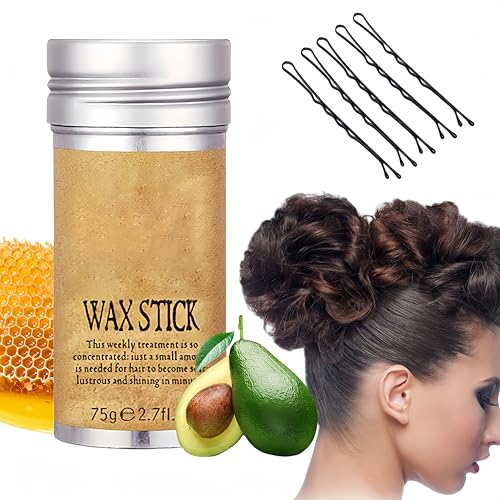 Haarwachs Stick,Wachsstab f체r Haare,Glatter Stick f체r Haare,Haar Pomade Stick,Wachs Per체cken Rand Kontrolle Slick,Wax Stick,Styling Haar Pomade Stick,f체r Flyaways Frizz Haar Haarstr채hnen von Cutiolly