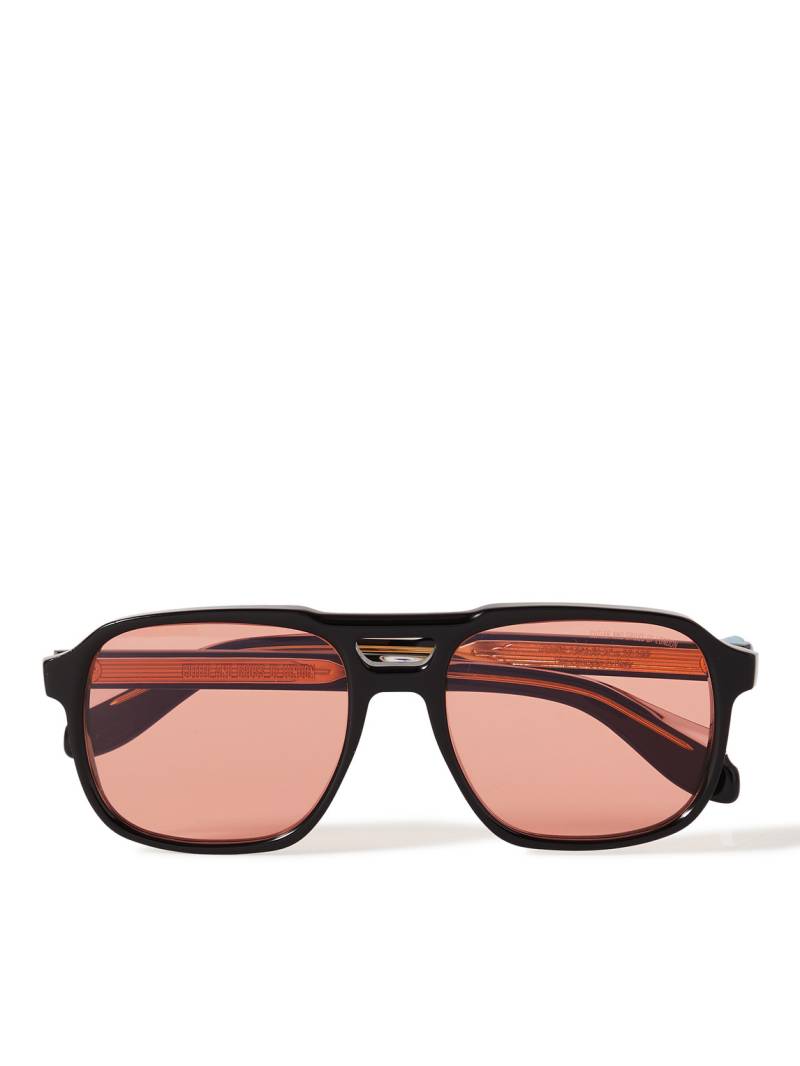 Cutler and Gross - 1394 Aviator-Style Acetate Sunglasses - Men - Black von Cutler and Gross