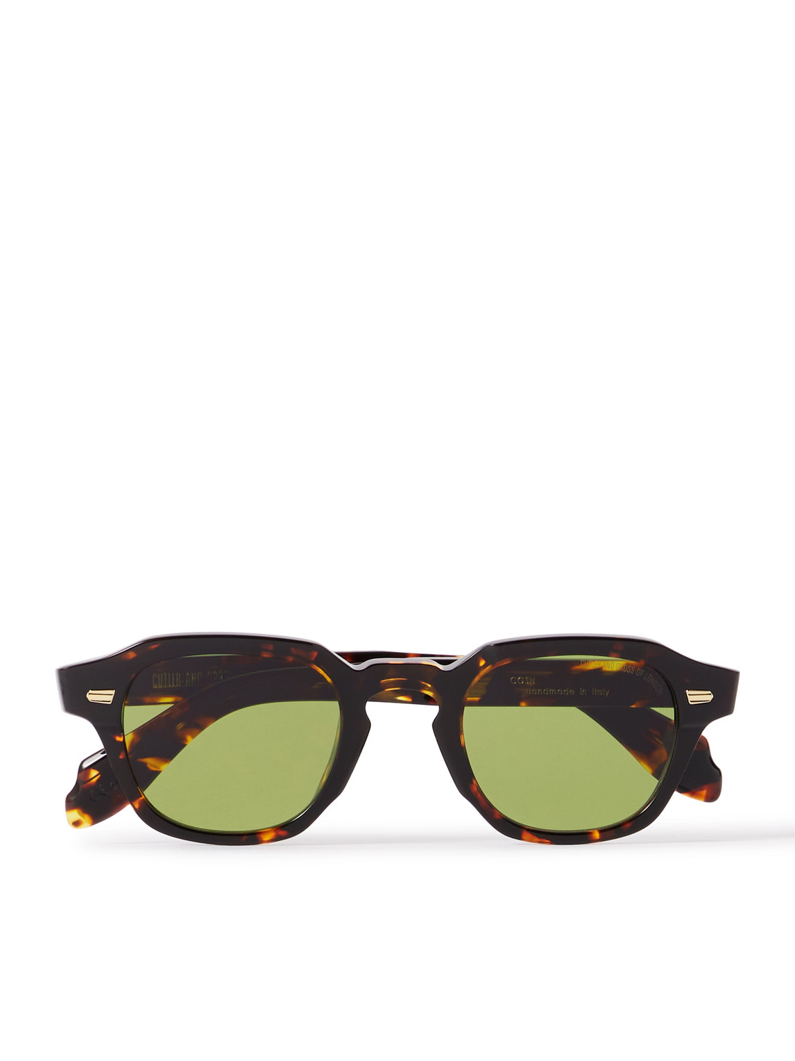 Cutler and Gross - 1420 Round-Frame Tortoiseshell Acetate Sunglasses - Men - Tortoiseshell von Cutler and Gross