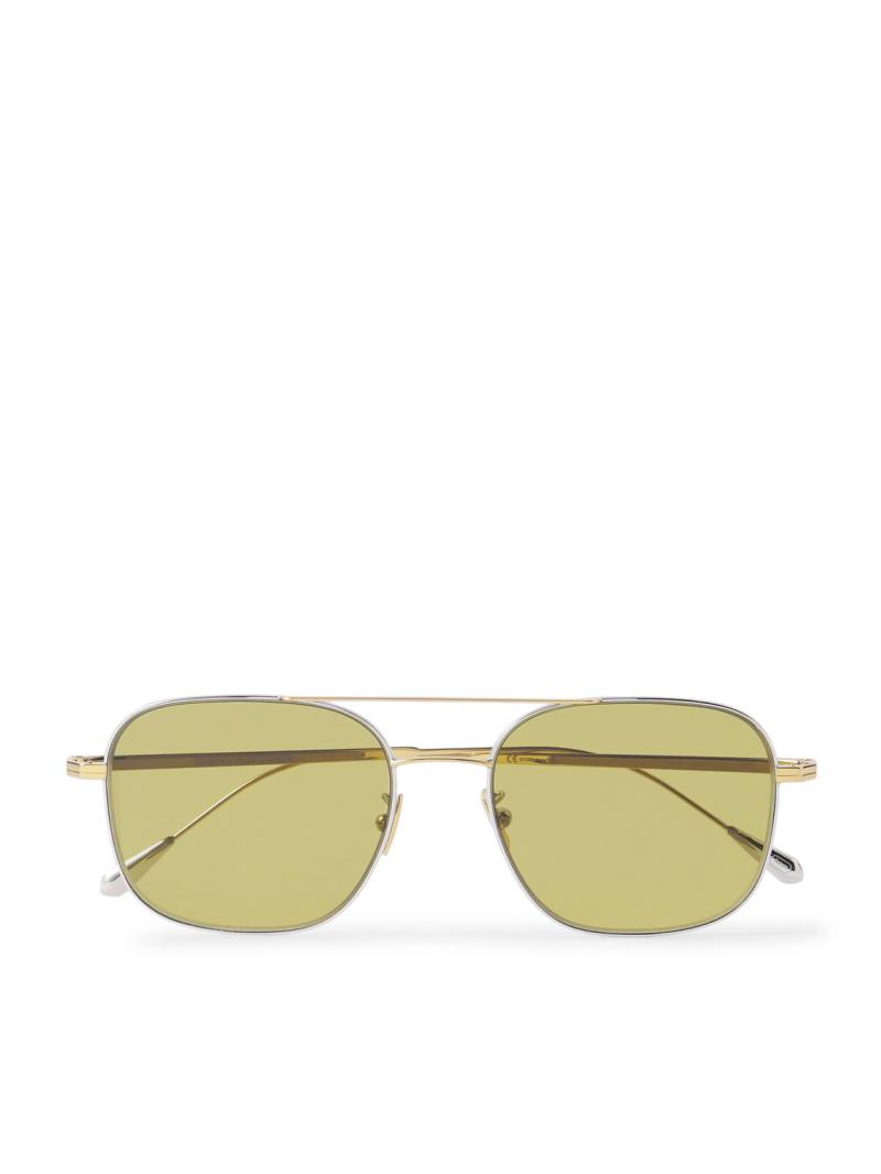 Cutler and Gross - Aviator-Style Gold- and Silver-Tone Sunglasses - Men - Gold von Cutler and Gross