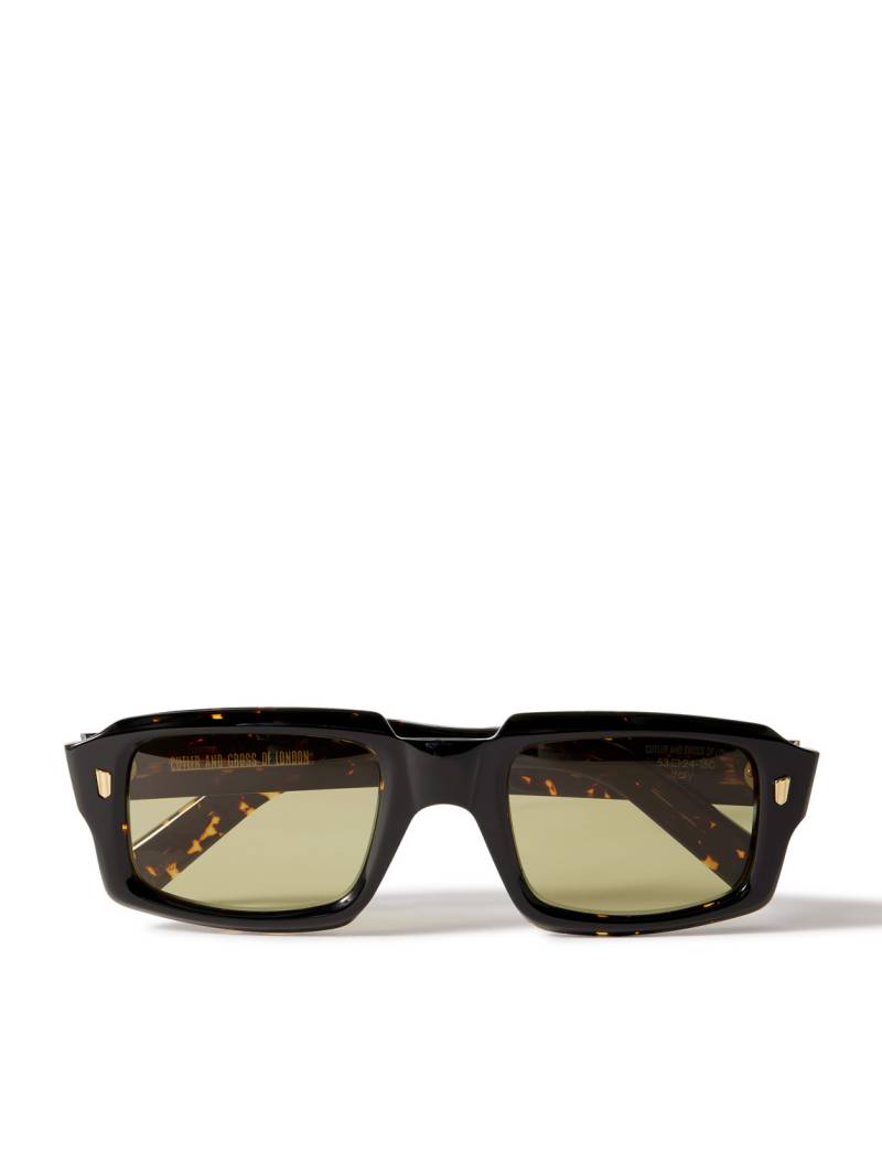 Cutler and Gross - Square-Frame Acetate Sunglasses - Men - Black von Cutler and Gross