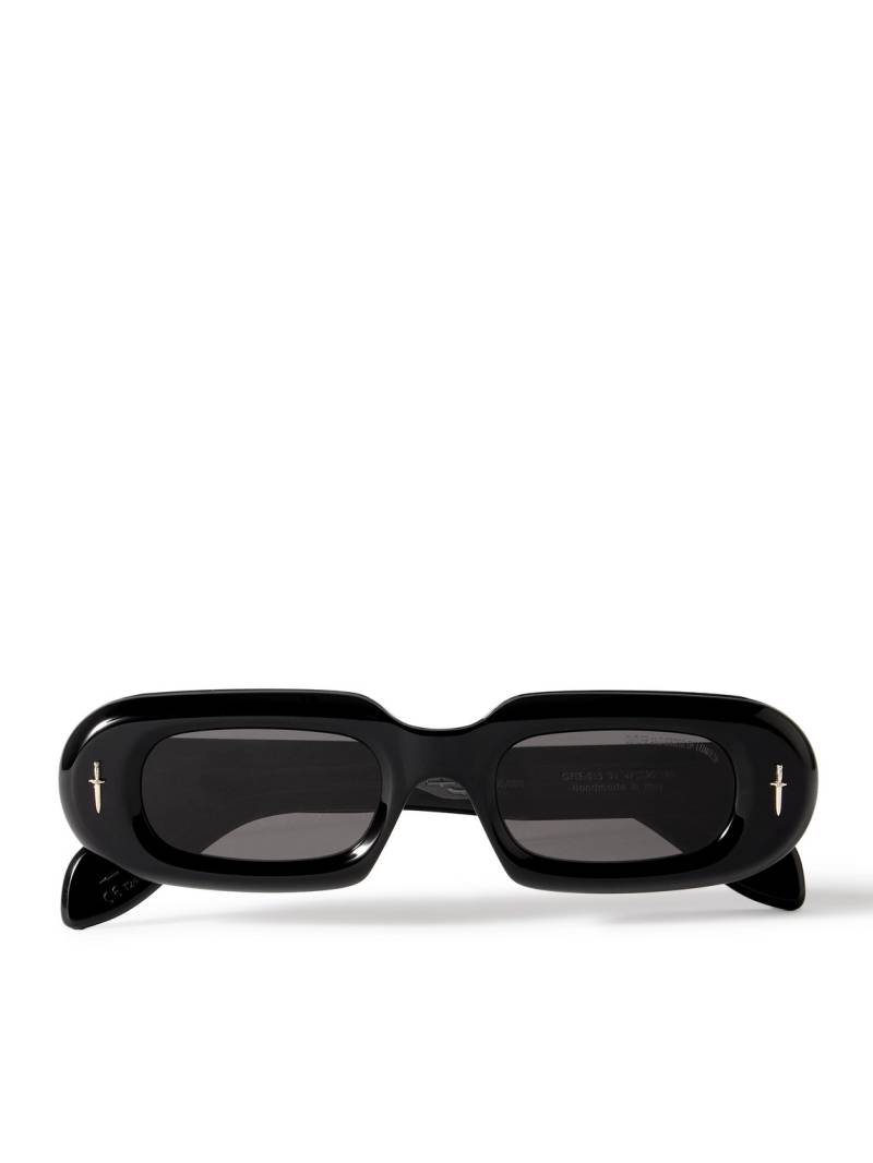 Cutler and Gross - The Great Frog Oval-Frame Acetate Sunglasses - Men - Black von Cutler and Gross