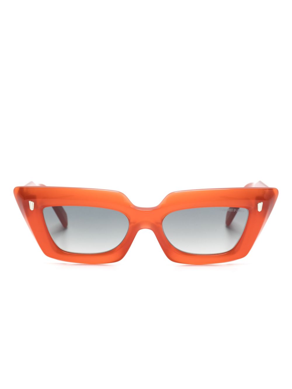 Cutler & Gross 1408 Sonnenbrille mit Cat-Eye-Gestell - Orange von Cutler & Gross