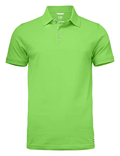 Cutter & Buck Advantage Poloshirt für Herren | Größe L | Apple Green | Drytec Cotton + 35 UV-Schutz | Herren Poloshirt Kurzarm | Polohemd Herren | Basic Polo Shirt Cutter & Buck Advantage Poloshirt für Herren | Größe L | Apple Green | Drytec Cotton + 35 UV-Schutz | Herren Poloshirt Kurzarm | Polohemd Herren | Basic Polo Shirt von Cutter & Buck