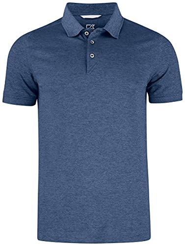 Cutter & Buck Advantage Poloshirt für Herren | Größe M | Cobalt Melange | Drytec Cotton + 35 UV-Schutz | Herren Poloshirt Kurzarm | Polohemd Herren | Basic Polo Shirt Cutter & Buck Advantage Poloshirt für Herren | Größe M | Cobalt Melange | Drytec Cotton + 35 UV-Schutz | Herren Poloshirt Kurzarm | Polohemd Herren | Basic Polo Shirt von Cutter & Buck
