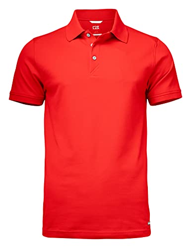 Cutter & Buck Advantage Poloshirt für Herren | Größe XL | Red | Drytec Cotton + 35 UV-Schutz | Herren Poloshirt Kurzarm | Polohemd Herren | Basic Polo Shirt Cutter & Buck Advantage Poloshirt für Herren | Größe XL | Red | Drytec Cotton + 35 UV-Schutz | Herren Poloshirt Kurzarm | Polohemd Herren | Basic Polo Shirt von Cutter & Buck