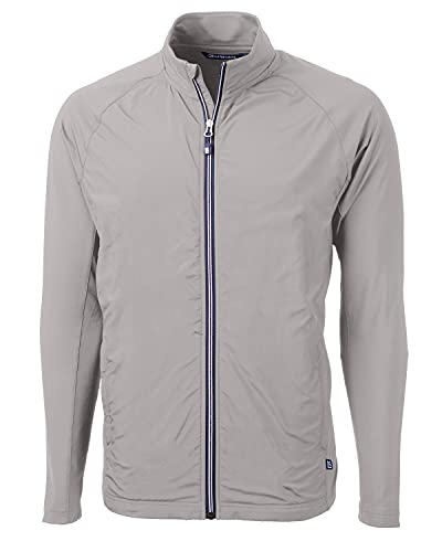 Cutter & Buck Herren Adapt Full Zip Hybrid-Jacke, poliert, Large von Cutter & Buck