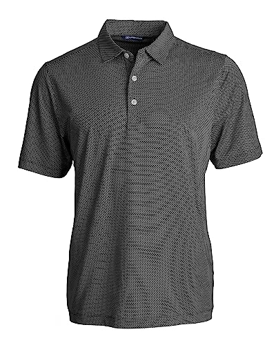 Cutter & Buck Herren Pike Eco Symmetry Bt Polo Polohemd, Schwarz/Weiß, 2X von Cutter & Buck