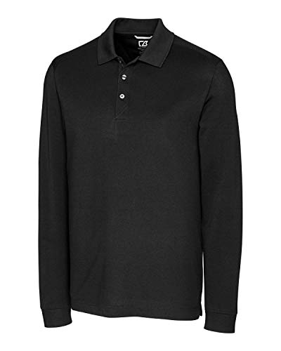 Cutter & Buck Herren Poloshirt 35+UPF Long Sleeve Advantage - Schwarz - XX-Large Cutter & Buck Herren Poloshirt 35+UPF Long Sleeve Advantage - Schwarz - XX-Large von Cutter & Buck