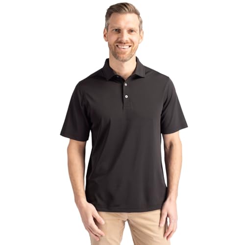 Cutter & Buck Herren Short Sleeve Virtue Eco Pique Recycled Polo Shirt Polohemd, schwarz, Klein Cutter & Buck Herren Short Sleeve Virtue Eco Pique Recycled Polo Shirt Polohemd, schwarz, Klein von Cutter & Buck