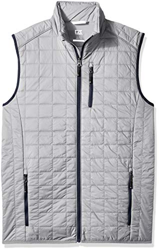 Cutter & Buck Herren Weather Resistant Primaloft Down Alternative Rainier Vest Daunenweste, poliert, XX-Large von Cutter & Buck