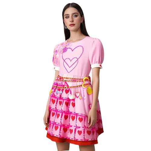 Cuzeolin Bridget Kleid Kostüm für Damen The Rise of Red Cosplay Erwachsene Prinzessin Rosa Skaterkleid M Cuzeolin Bridget Kleid Kostüm für Damen The Rise of Red Cosplay Erwachsene Prinzessin Rosa Skaterkleid M von Cuzeolin