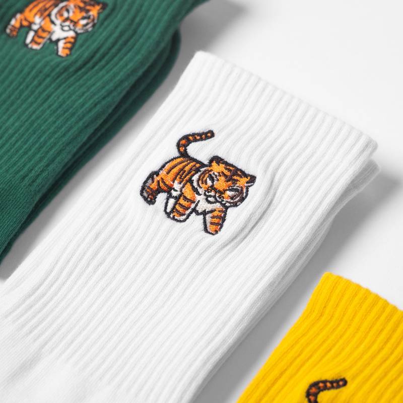 Bestickte Tiger Socken - Süße Unisex Casual Für Sie Und Ihn Cotton Uk Süße Premium Qualität Geschenk Idee Zum Geburtstag Bestickte Tiger Socken - Süße Unisex Casual Für Sie Und Ihn Cotton Uk Süße Premium Qualität Geschenk Idee Zum Geburtstag von CuzyCo