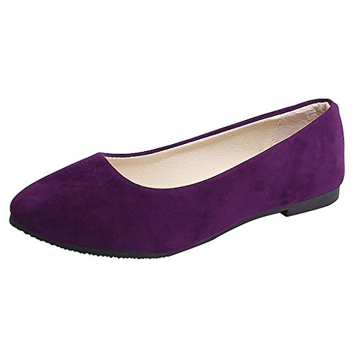 Ballerinas Damen: Elegant Weich Flache Schuhe Flats Schuhe Vielseitig Vintage Walkingschuhe Arbeitsschuhe Klassische Flat Wanderschuhe Modisch Damenschuhe Freizeitschuhe Frauen Flache von Cvanxluy