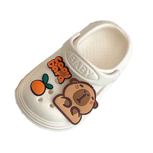Cvanxluy Slip Stop Badeschuhe Kinder, Atmungsaktive Kinder Clogs Unisex Leicht Rutschfeste Badeschuhe für Garten Strand Hausschuhe Und Sommersandalen 27 Weiß Cvanxluy Slip Stop Badeschuhe Kinder, Atmungsaktive Kinder Clogs Unisex Leicht Rutschfeste Badeschuhe für Garten Strand Hausschuhe Und Sommersandalen 27 Weiß von Cvanxluy