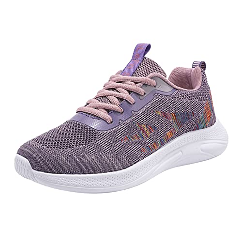 Cvanxluy Sneaker Damen, Trendige Neu Walkingschuhe Walking Halbschuhe Große Größen Sneaker Lässige Walking Shoes Modisches Straßenlaufschuhe Laufschuhe Sportschuhe Arbeitsschuhe Schuhe Casual von Cvanxluy