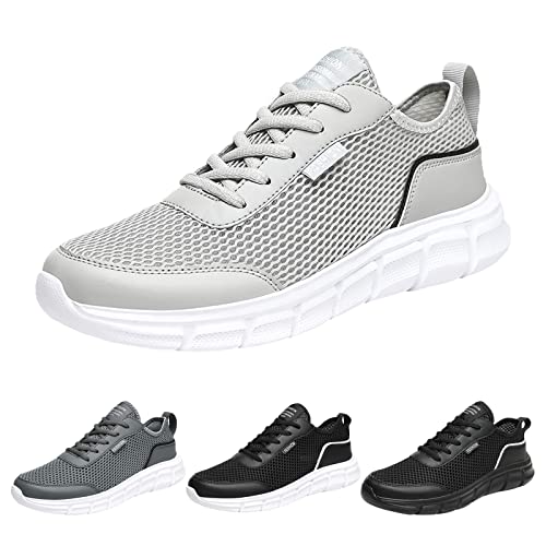 Cvanxluy Turnschuhe Fitnessschuhe Fitness Weich Gym Running Schuhe Joggingschuhe Sneaker Sportschuhe Outdoor Leicht Bequeme Laufschuhe Halbschuhe Herren Wasserdicht Straßenlaufschuhe Freizeitschuhe von Cvanxluy