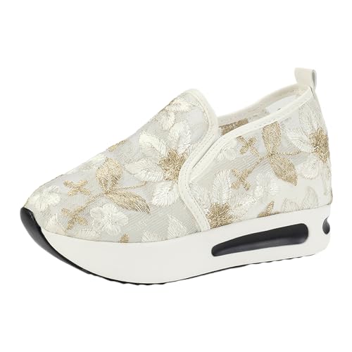 Damen Sneaker weiß, Sommer Sneaker Damen Leicht Oktoberfest Dirndl Trachten Sommerschuhe Stoffschuhe Stoffturnschuhe Turnschuhe Weiße Elegant Trachtenschuhe Casual Frauen Damen Sneaker weiß, Sommer Sneaker Damen Leicht Oktoberfest Dirndl Trachten Sommerschuhe Stoffschuhe Stoffturnschuhe Turnschuhe Weiße Elegant Trachtenschuhe Casual Frauen von Cvanxluy